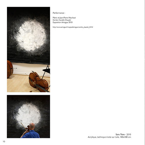 Exposition Thomas Péchadre : série Lunes - catalogue 28 pages